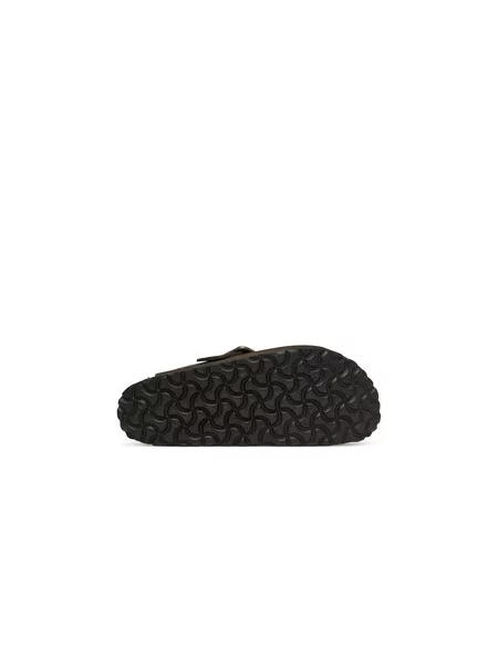 Šľapky Birkenstock Boston Wire Buckle Tmavo hnedá