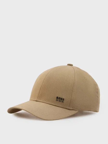 Кепка Boss бежевая