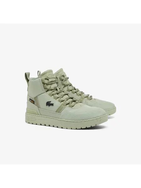 Lacoste Buty Zimowe T-Clip Mid Trainers zielony