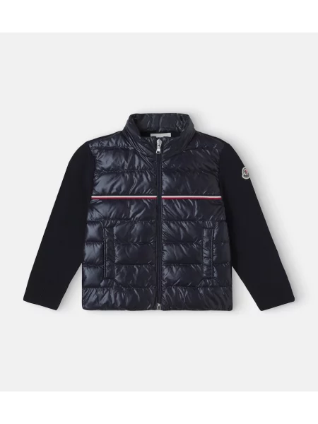 Kardiganas Moncler Enfant mėlyna