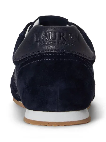 Замшевые кроссовки Lauren Ralph Lauren