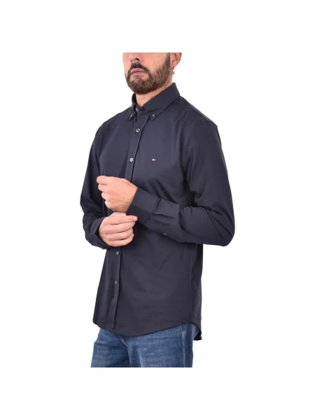 Tommy Hilfiger Košile Performance Regular Fit tmavě modrá
