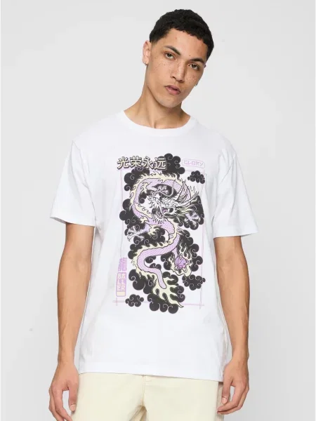 Tricou Mister Tee alb