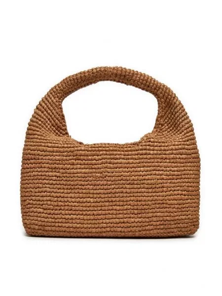 Ročna torba Manebi Halfmoon Bag V DH rjava