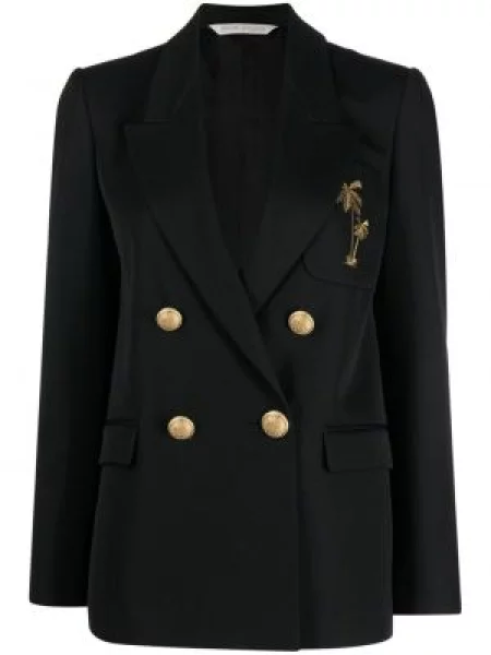 Sacou Palm Angels cu broderie negru
