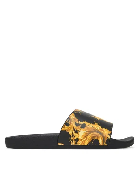 Papuci Versace Jeans Couture negru