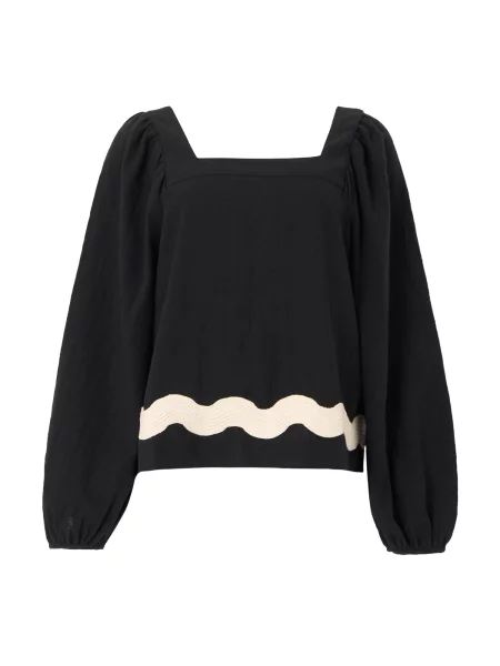 OBJECT Tricou OBJMARICA negru alb