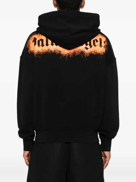 Hanorac cu glugă Palm Angels negru