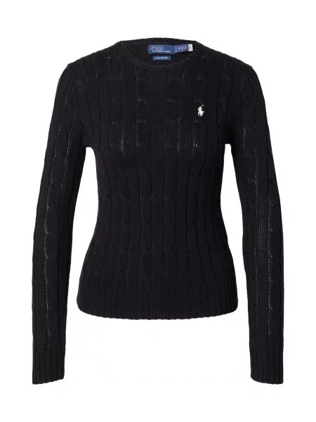 Polo Ralph Lauren Pulover / alb negru