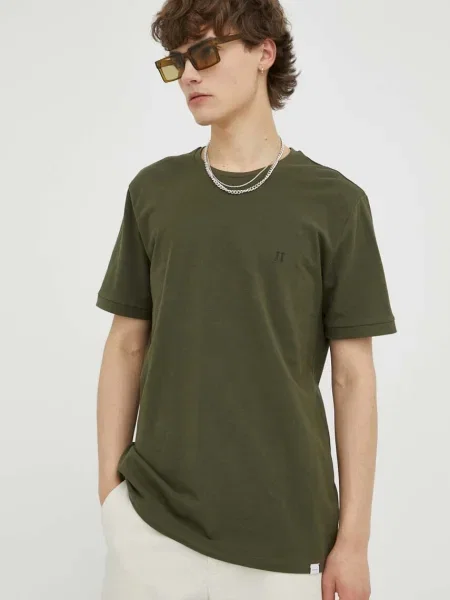 Les Deux t-shirt gładki zielony