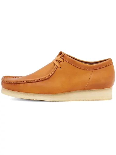 Półbuty Clarks skórzane brązowe