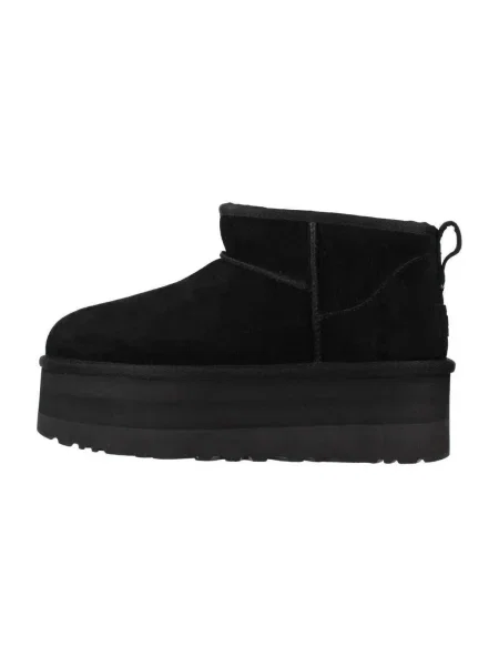 Cizme de zăpadă Ugg W Classic Ultra Mini Platform negru
