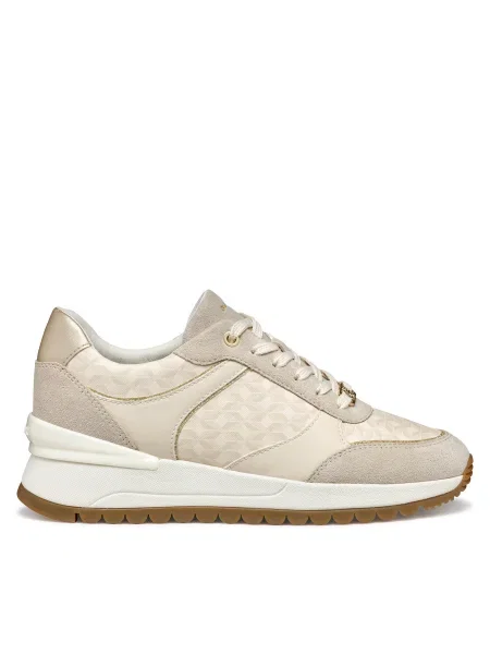 Sneakerși Geox bej