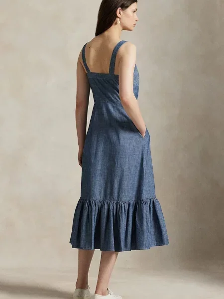 Polo Ralph Lauren rochie din albastru
