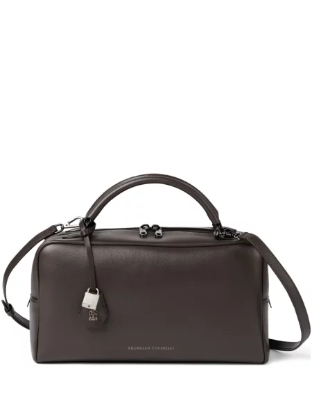 Geantă Brunello Cucinelli maro