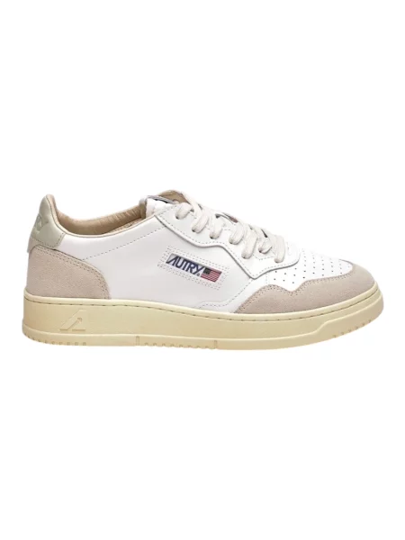 Sneakersy Autry skórzane beżowe