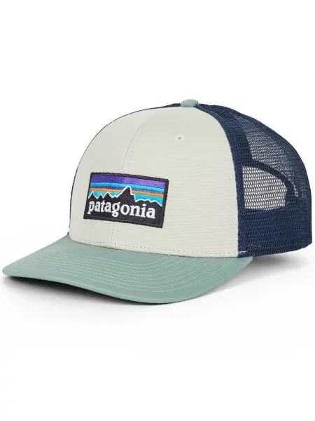 Kšiltovka Patagonia Logo Trucker Hat Puice Universal béžová