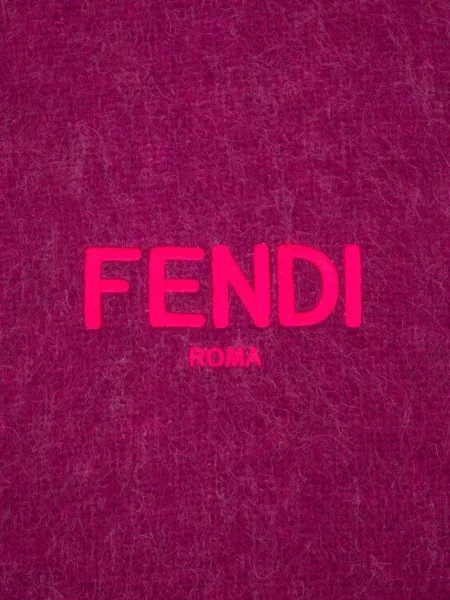 Szal dziecięca Fendi różowa