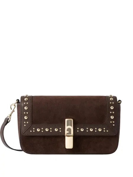 Geanta crossbody Furla din piele maro