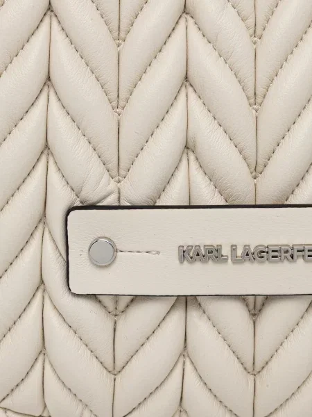 Сумочка Karl Lagerfeld K/WEAVE бежевий