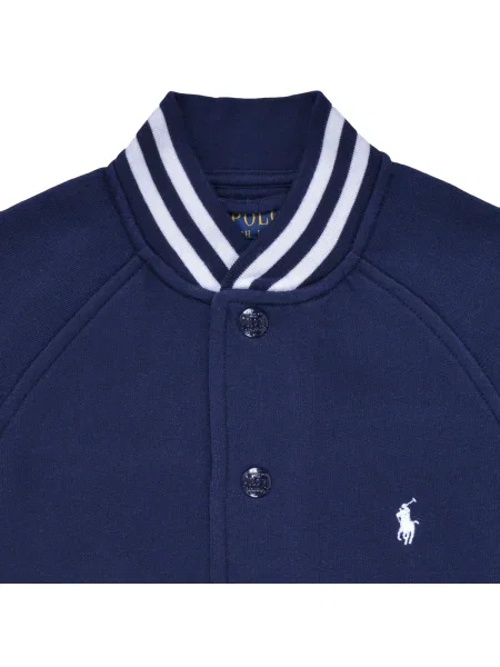 Geacă bomber copii Polo Ralph Lauren albastru