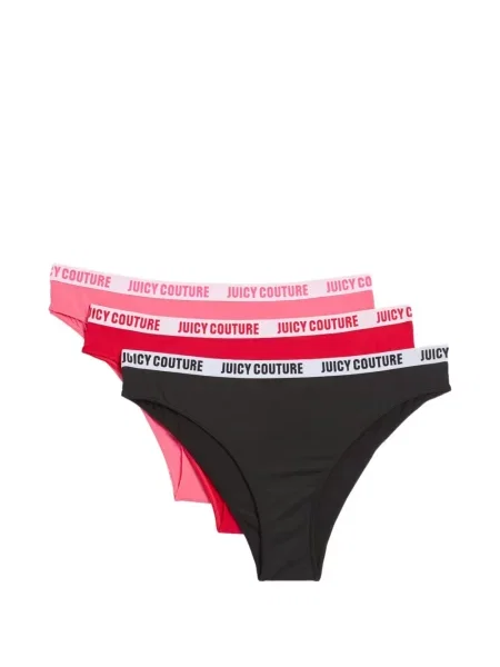 Chiloți briefs Juicy Couture cu autograf negru