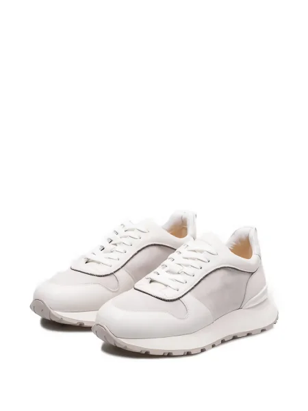 Sneakerși Doucal's din piele alb