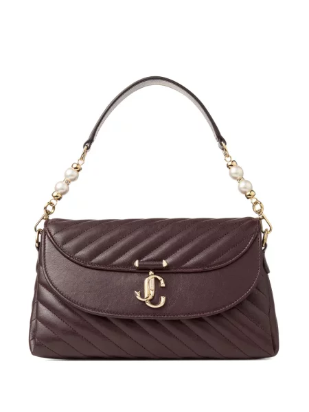 Geantă Jimmy Choo maro