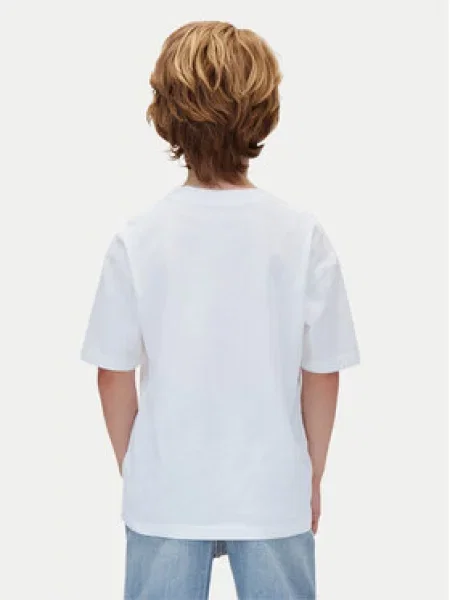Dětské top Calvin Klein bílý