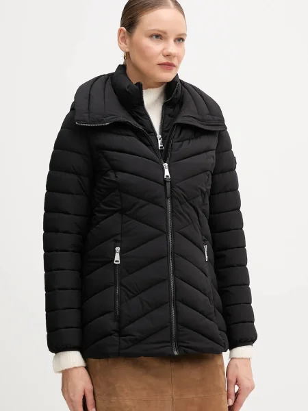 Dkny geacă de iarnă negru