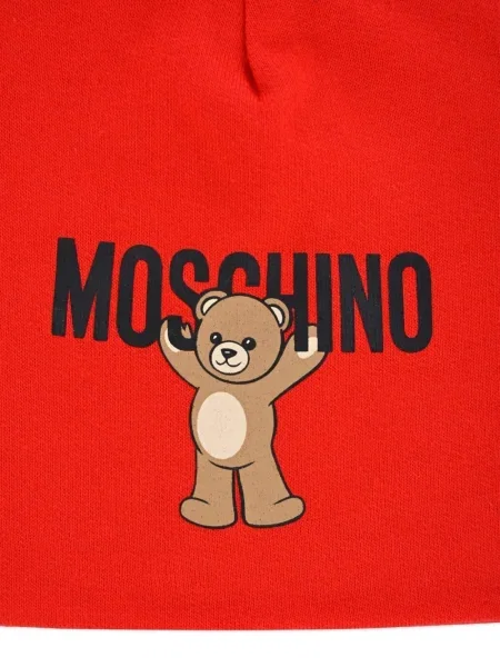 Czapka dziecięca Moschino czerwona
