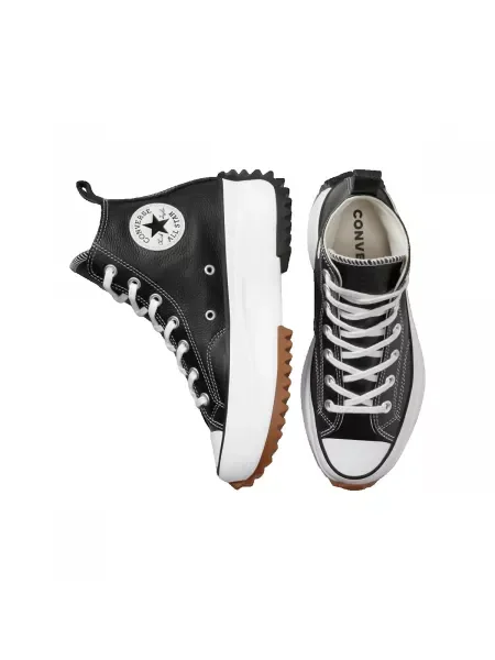 Bežecké tenisky Converse na platforme čierna
