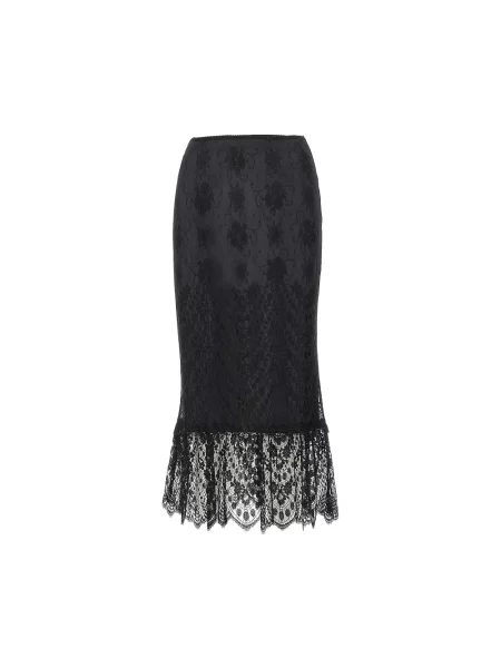 Spódnica midi Dolce And Gabbana czarna