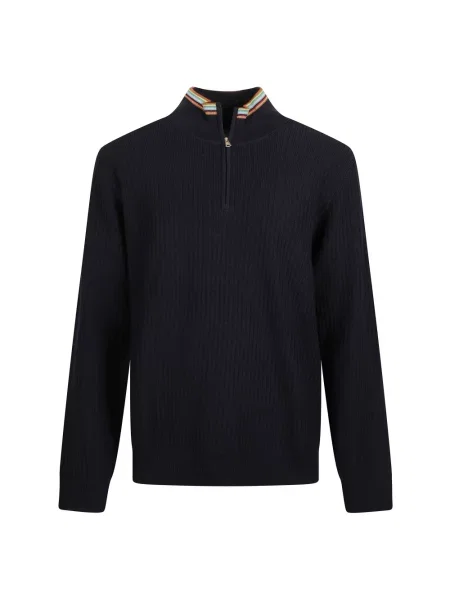 Paul Smith sweter wełniany 0 granatowy niebieski