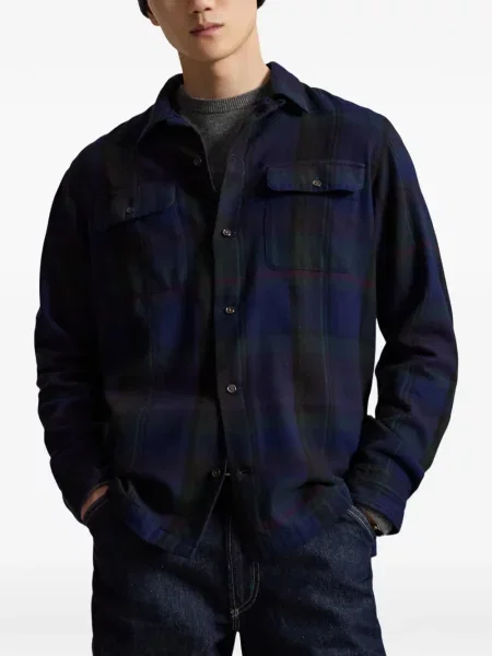 Μάλλινο polo Polo Ralph Lauren με κέντημα με κορδόνι πράσινο