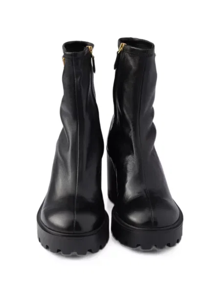 Botine Prada din piele negru