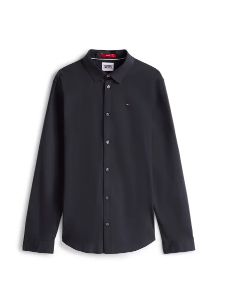 Tommy Jeans Πουκάμισο μαύρο