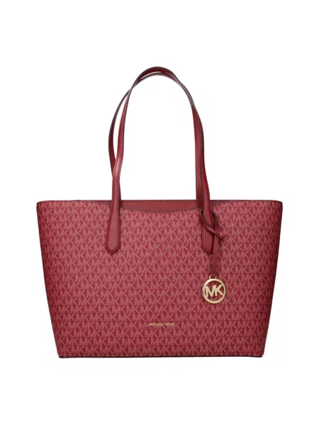 Zegarek Michael Kors skórzany czerwony