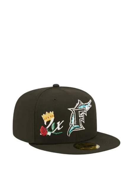 Șapcă New Era Cap cu broderie negru