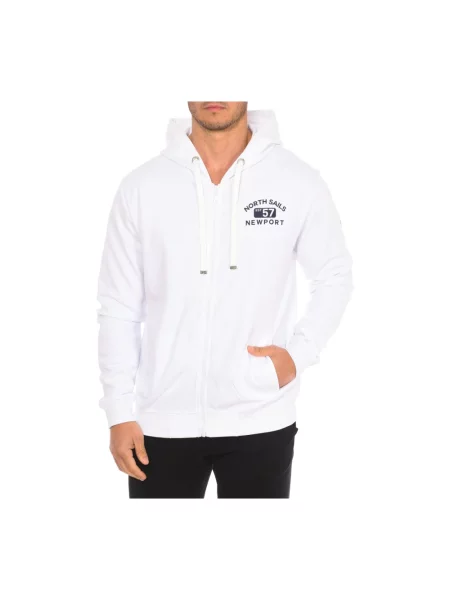 Bluza North Sails z nadrukiem biała
