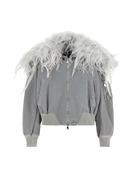 Kurtka bomber The Attico szary