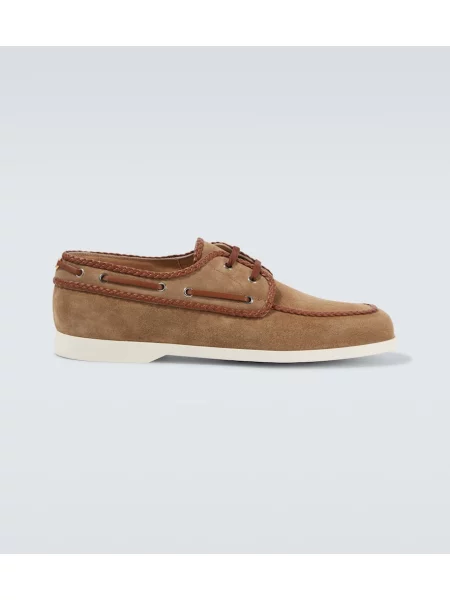 Pantofi Valentino Garavani din piele maro