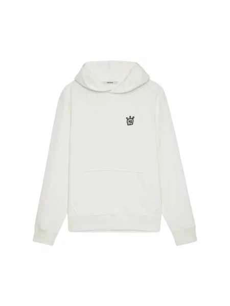 Bluza z kapturem Zadig & Voltaire z kapturem biała