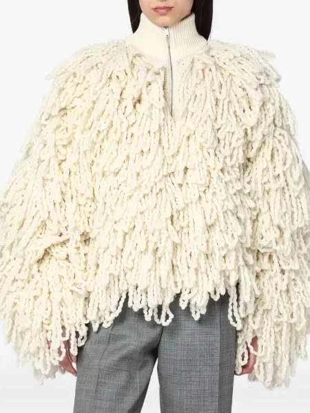 Geacă Stella Mccartney cu franjuri