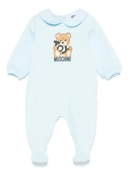 Piżama dziecięca Moschino niebieska