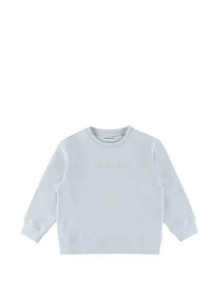 Bluza dziecięca Calvin Klein niebieska