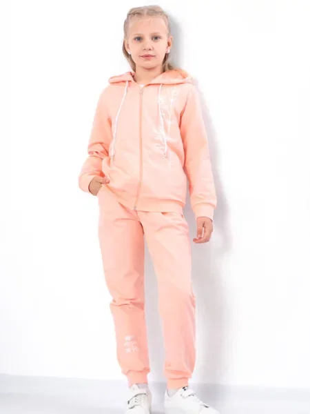 Дитячий Спортивний костюм Носи своє бавовна/поліестер помаранчевий