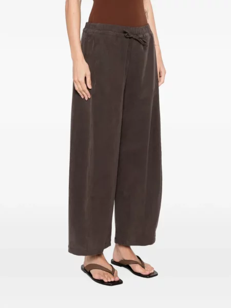 Pantaloni Woc cu cordon maro