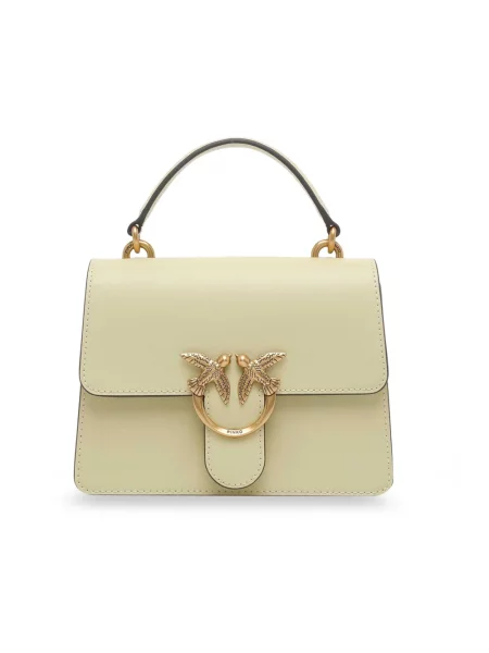 PINKO Torebki Kobieta ONE SIZE Skóra Flap Crossbody Bag żółty