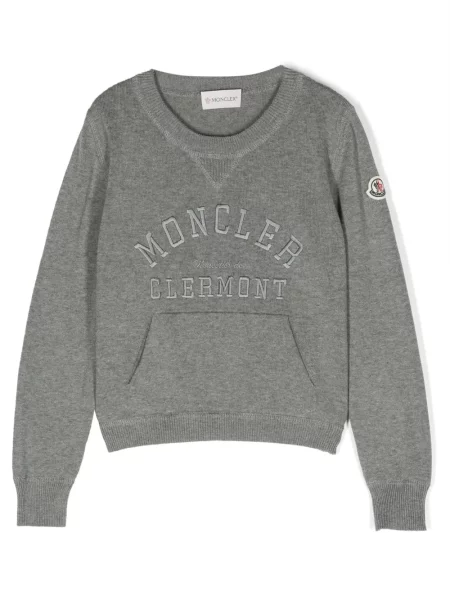 Bluza dziecięca Moncler Enfant szara